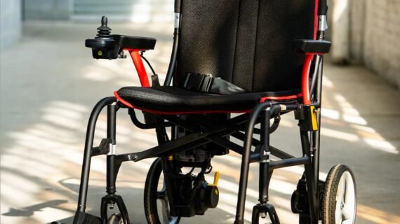 Feather Weight Electric Wheelchair