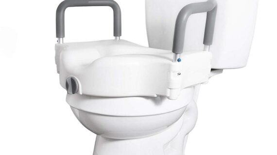 Toilet Seat Raiser With Arms