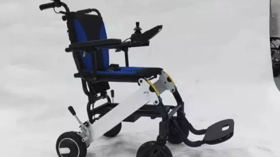 Folding Power Wheelchair