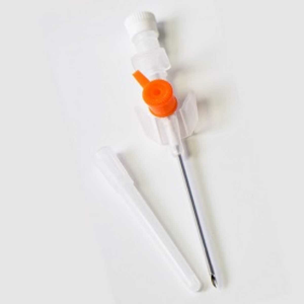 IV Cannula (Orange), 14g - Image 1