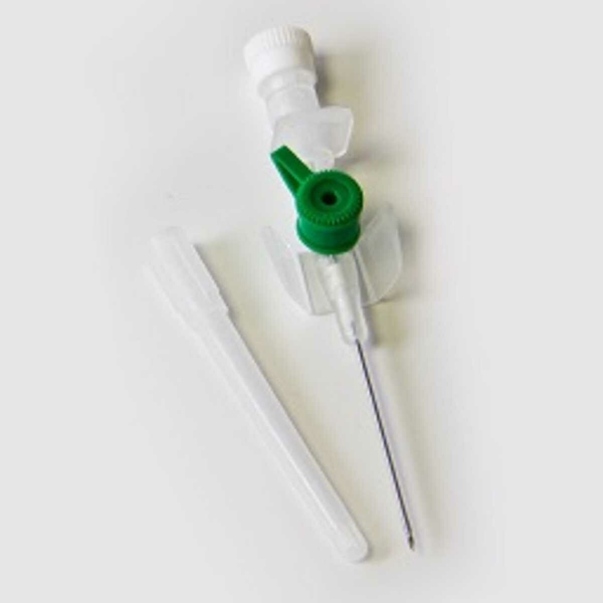 IV CANNULA 18G IV Cannula (Green), 18g - Image 1