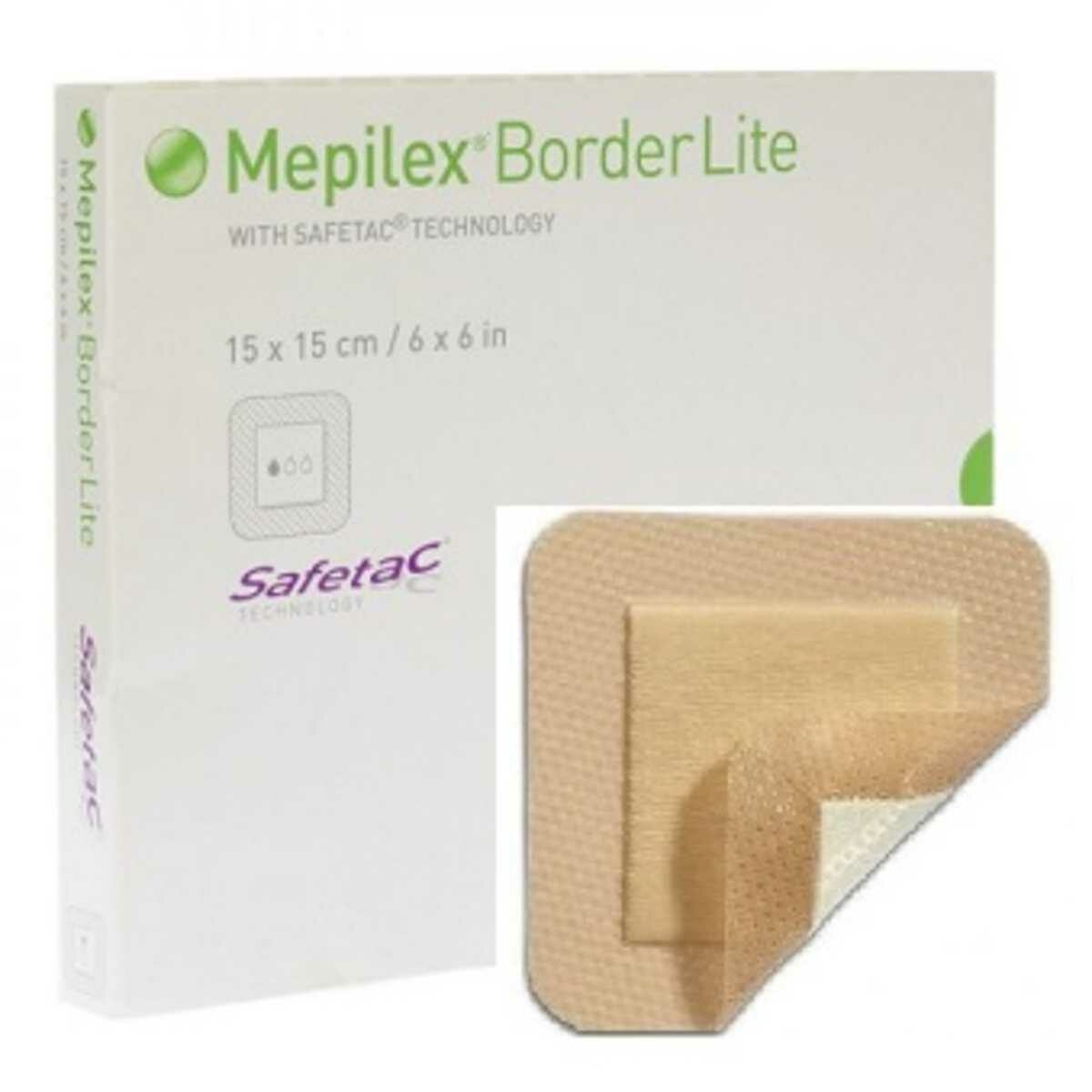 Mepilex Border Lite Foam Dressing 15cm x 15cm - Image 1