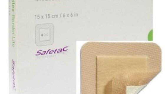 Mepilex Border Lite Foam Dressing 15cm x 15cm