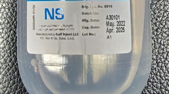 Normal Saline 100ml Bottle