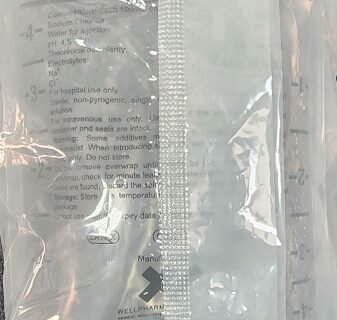 Normal Saline 250ml Pouch