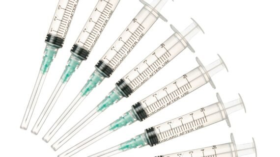 Syringe Needles 23g(Blue)