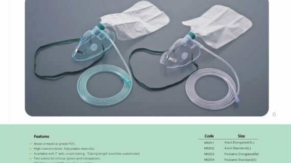Non Re-Breathable Mask Pediatric