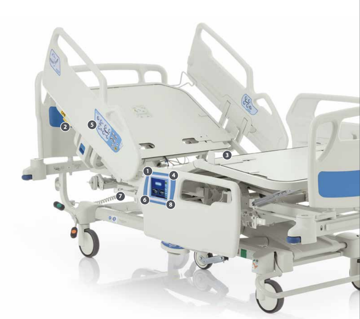 hill-rom-900-accella Bed 7.5cm - Image 1