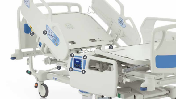 hill-rom-900-accella Bed 7.5cm