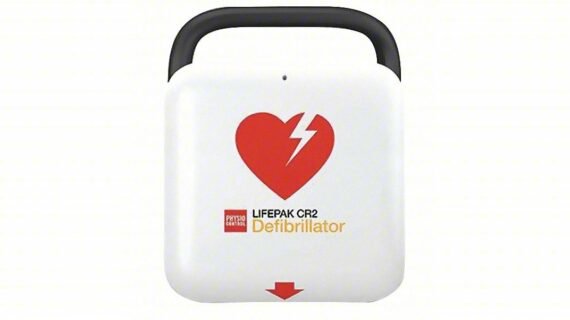 FIRST VOICE AED Value Package: AED, Auto, Biphasic Truncated Exponential, 0 sec, Li-MnO2
