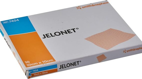Jelonet Paraffin Gauze Dressing, 10cm x 10cm
