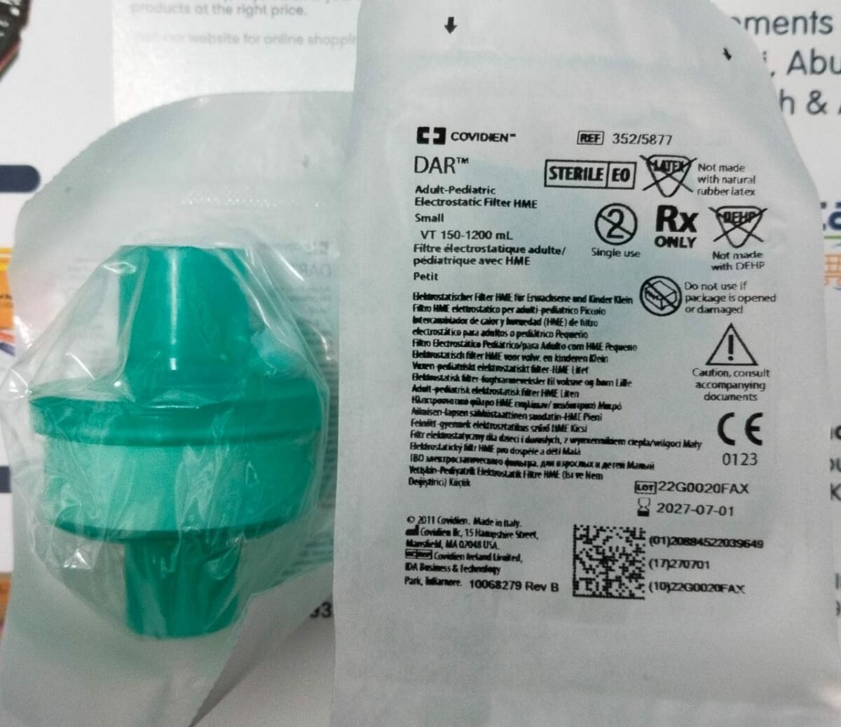 Hmef Breathing Filter - Image 1