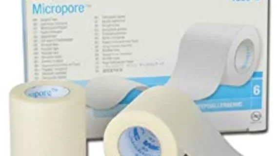 3m Micropore Paper Surgical Tape 5cm x 9.14m (2in x 10yds)