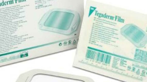 3m Tegaderm Transparent Film Dressing, 4.4cm x 4.4cm, 1622W