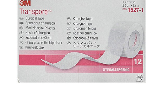 3m Transpore 2.5cm x 9.14m (1in x 10yds)