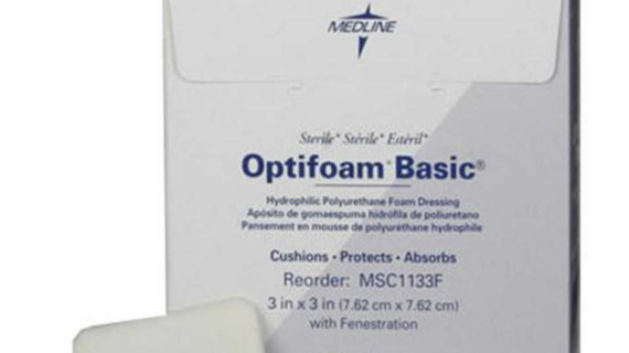 Optifoam Basic Hydrophilic Polyurethane Foam Dressings