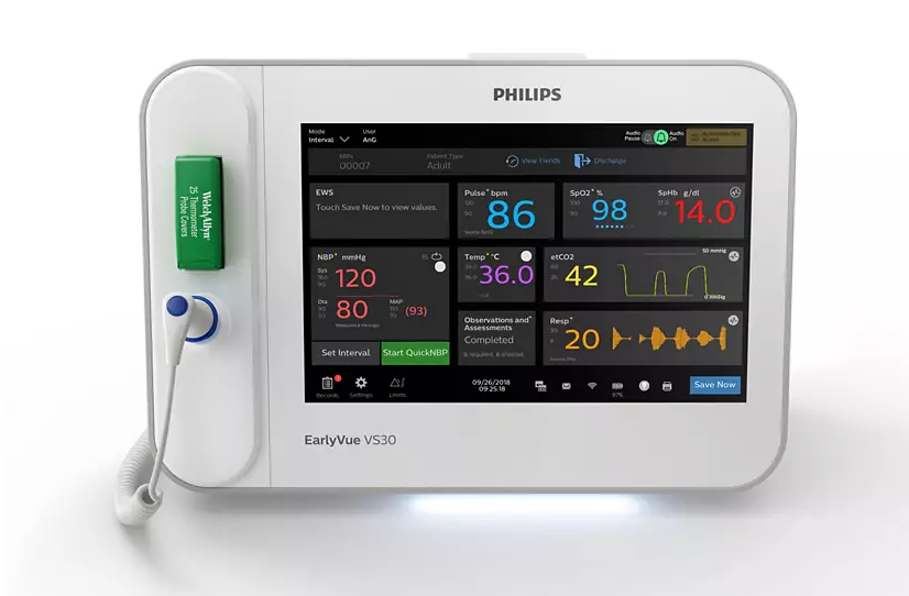 Philips - EarlyVue VS30 Vital Signs Monitor - Medibay