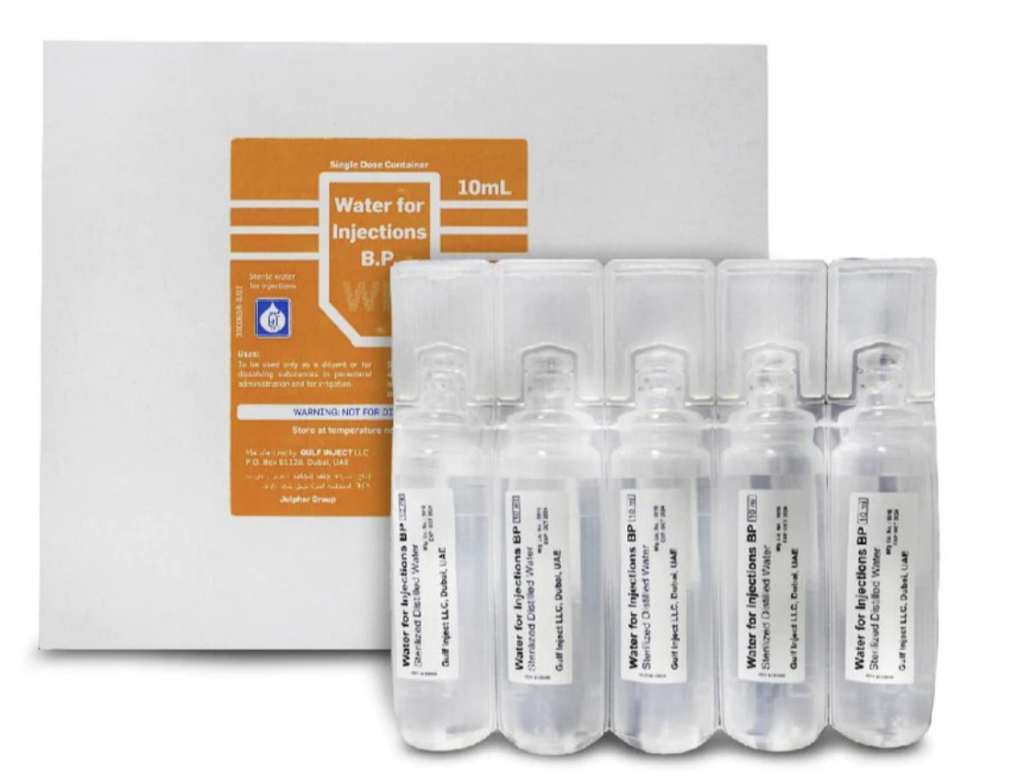 Water For Injection 10ml - Medibay