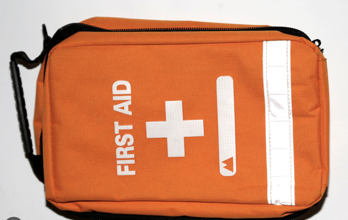 First Aid Pouch with Content First Aid Pouch with Content - Image 1