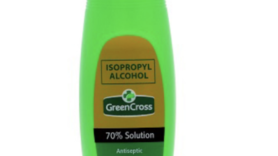 Green Cross Isopropyl Alcohol, 70% Solution, 500ml