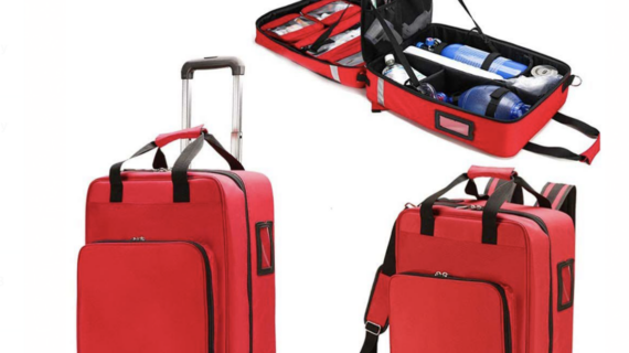 Medical emergency Bag red