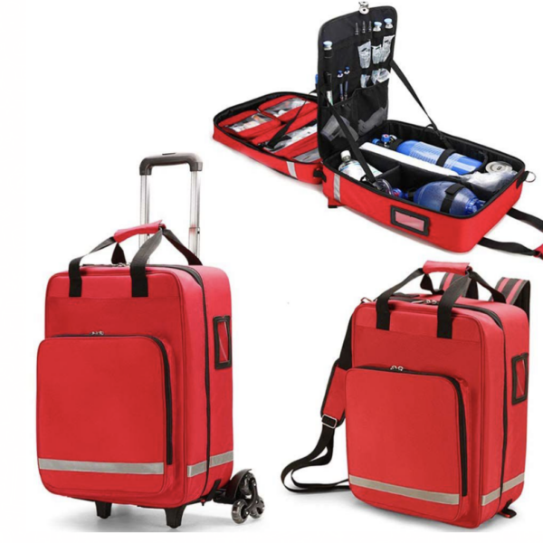 Medical emergency Bag red
