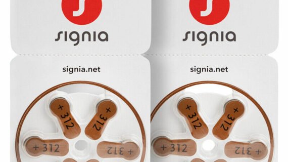 Signia Hearing Aid Batteries 312