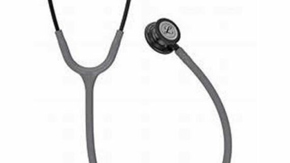 3M Littmann Stethoscope Classic III Grey Tube Smoke Finish - 5873