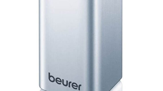 Beurer HM55 Thermo Hygrometer, Silver/White