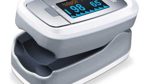 Beurer PO30 Pulse Oximeter, Silver