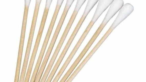 Cotton Cotton Tip Applicator Non Sterile