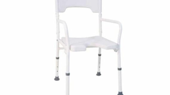 Drive DeVilbiss Shower Chair With Armrest And Backrest (DSR 130)