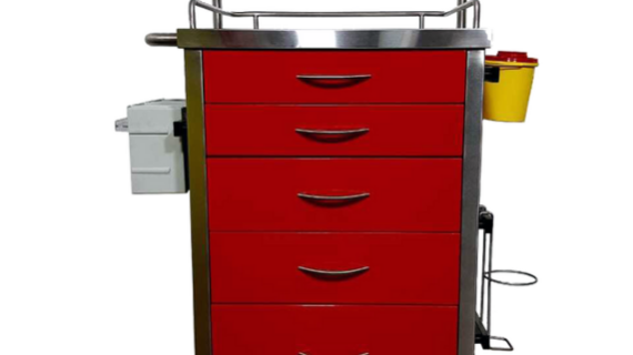 Emergency Crash Cart Five Drawer