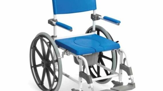 Shower Commode 24" Wheel (ASTON) - DRIVE DEVILBISS